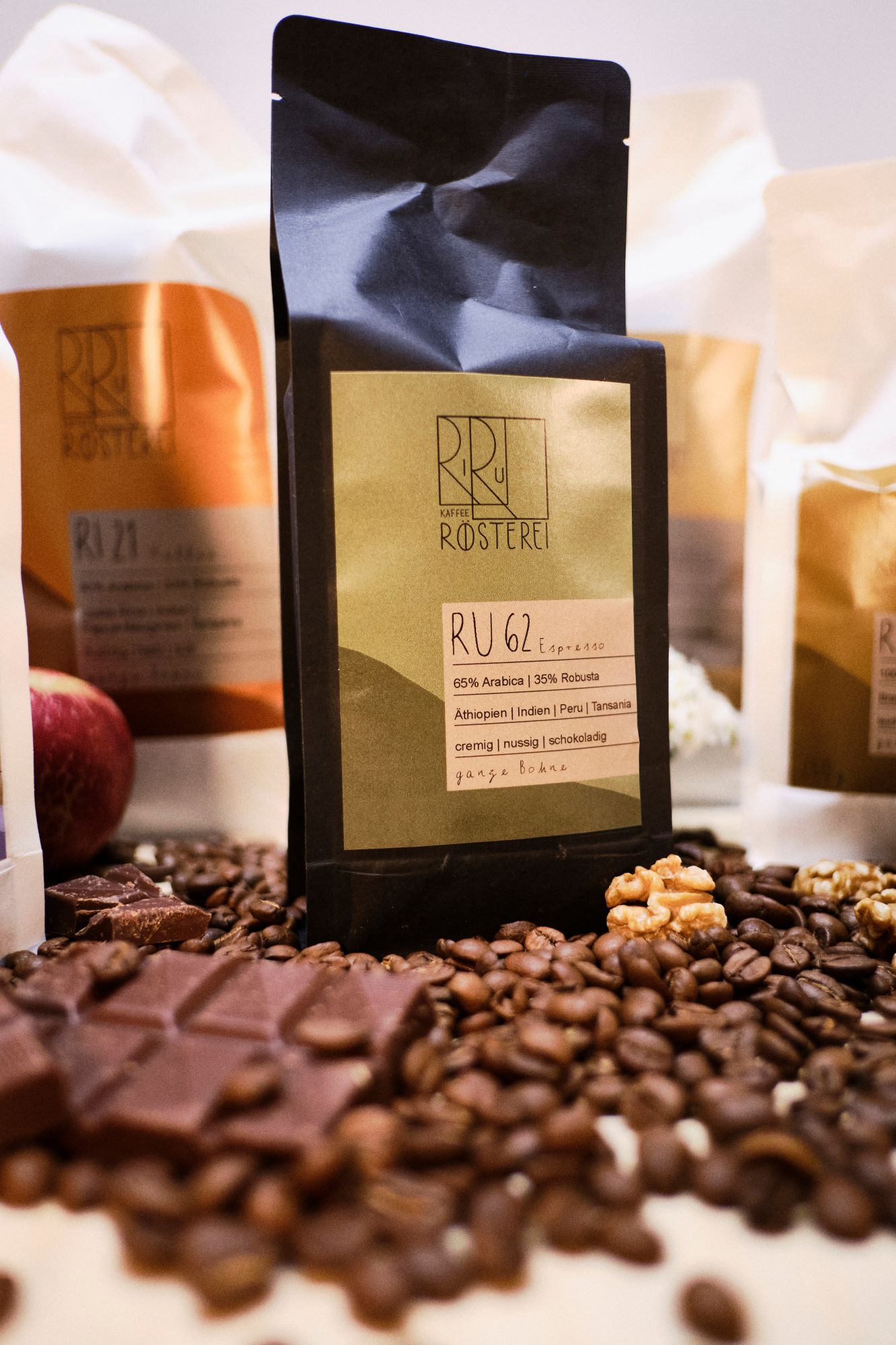 RU62 Espresso - 250g Ganze Bohne