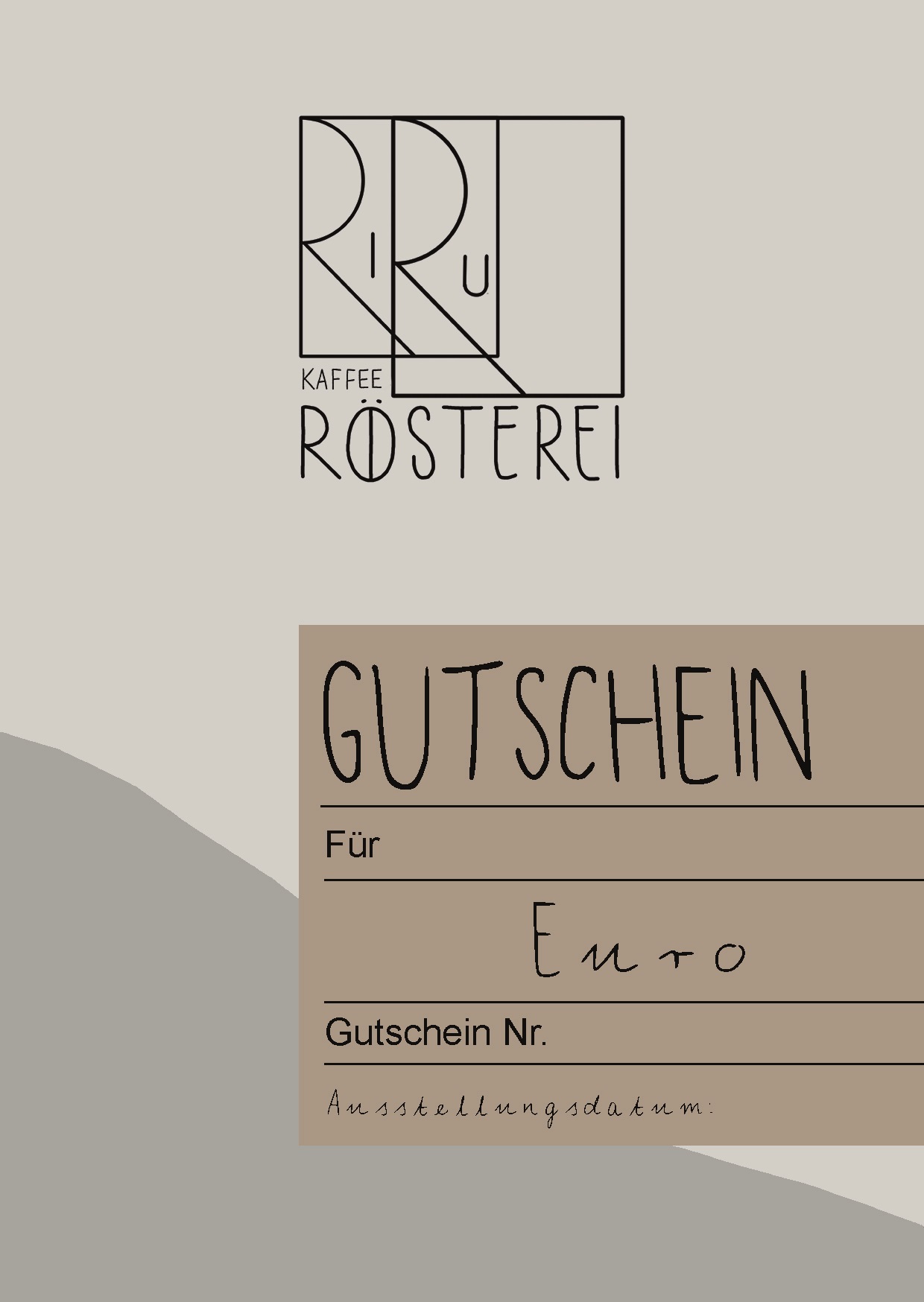 Gutschein Gutschein 60€