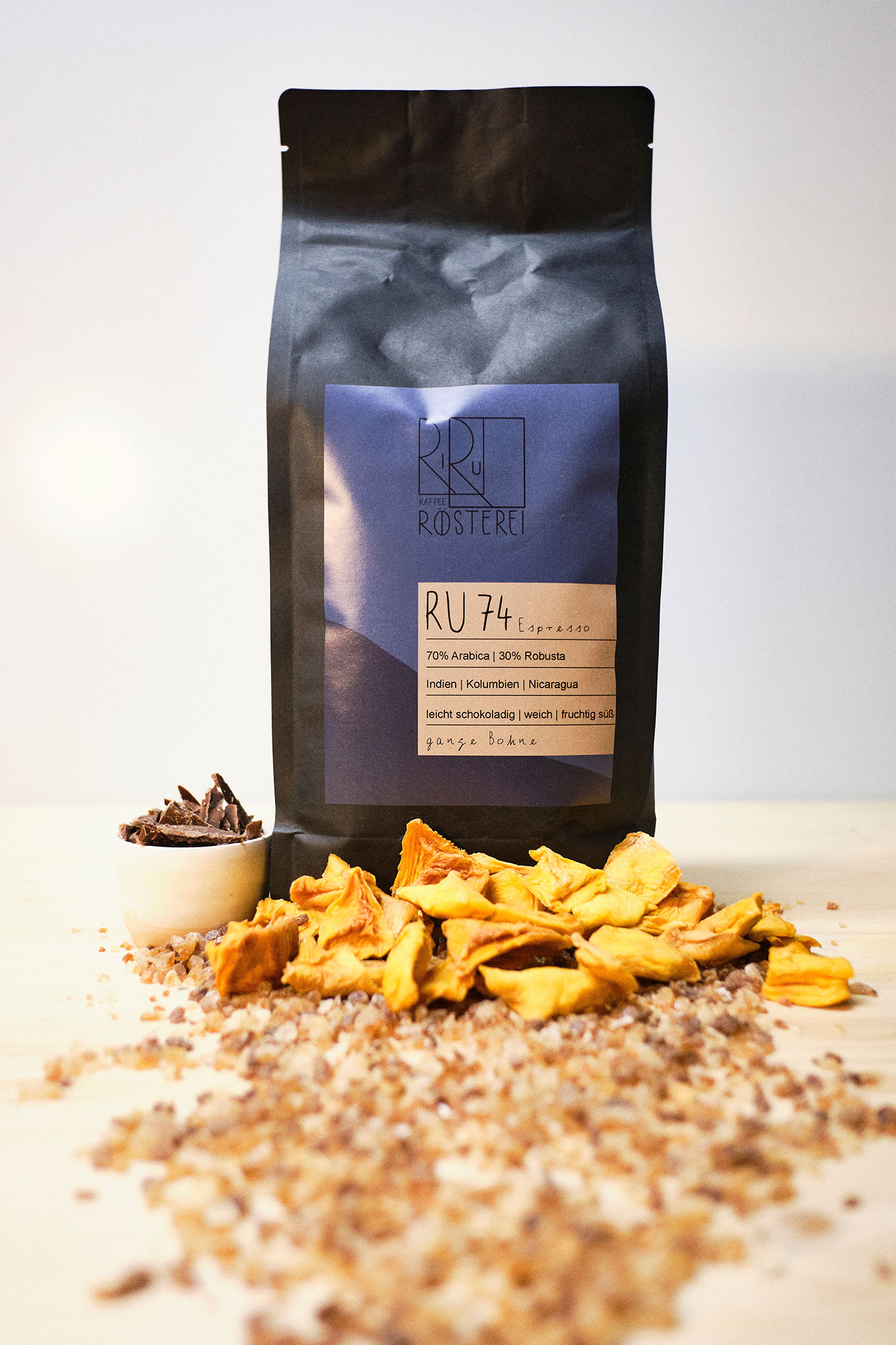 RU74 Espresso - 70%Arabica, 30% Robusta