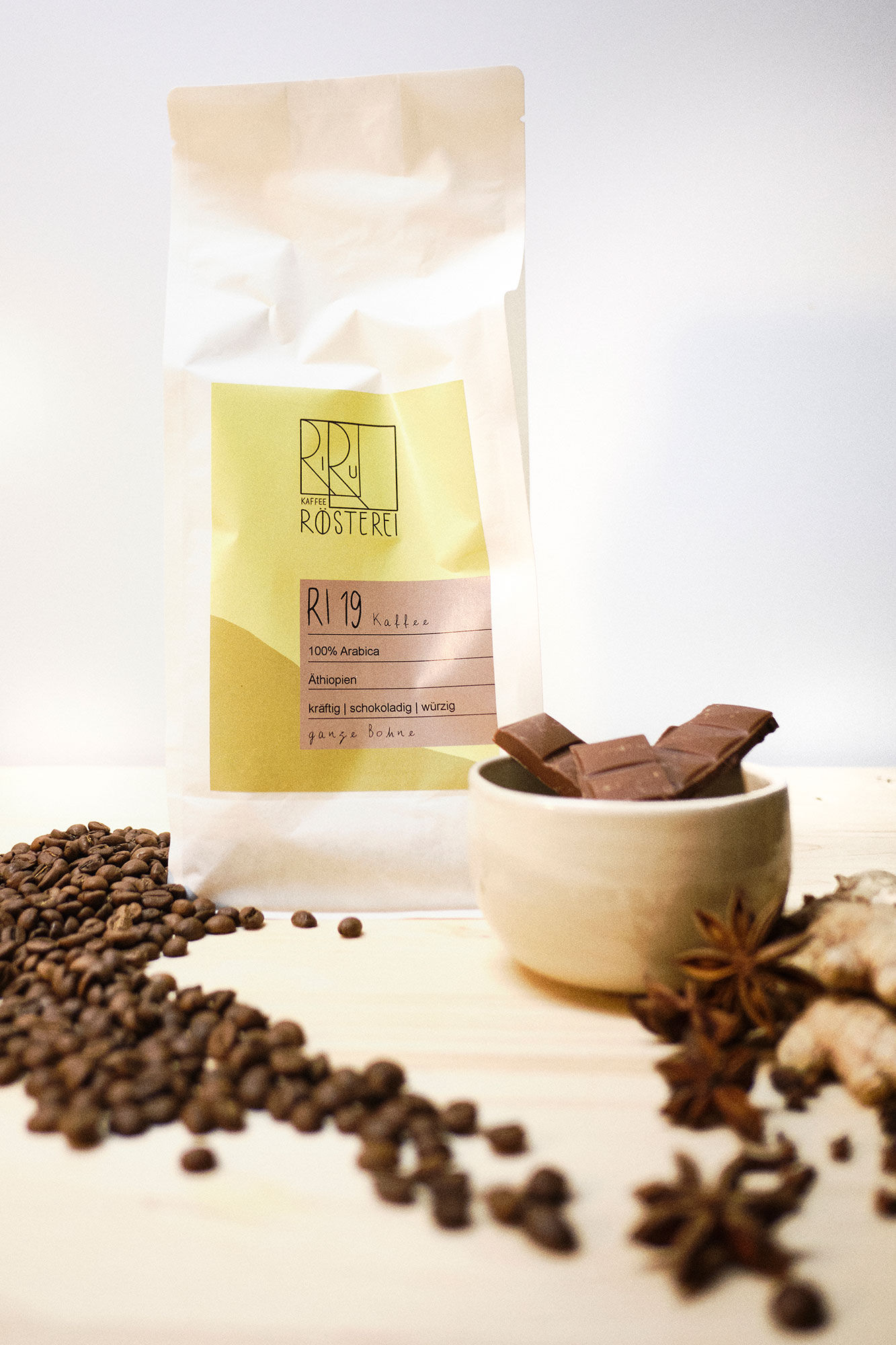 RI19 Kaffee - 250g Ganze Bohne