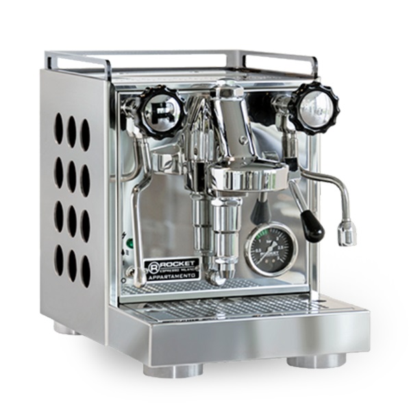 Rocket Espresso Appartamento Inox/Black